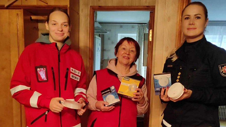 18 ноября отмечался Европейский день автономных дымовых извещателей (видео) - В Висагинасе