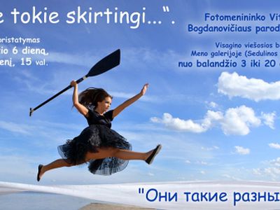 Tradicinė balandžio mėnesio Vitalijaus Bogdanovičiaus fotografijų paroda  - Visagine