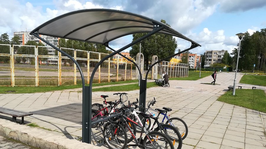 Велостоянки и не только. План гармоничного движения улучшит инфраструктуру города - В Висагинасе