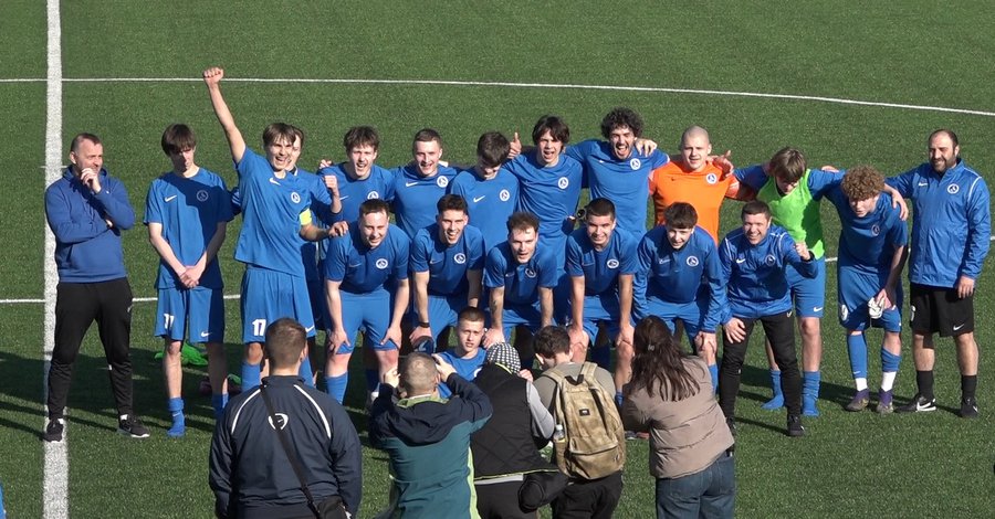 Первая победа Висагинского FC «INTERAS» - В Висагинасе