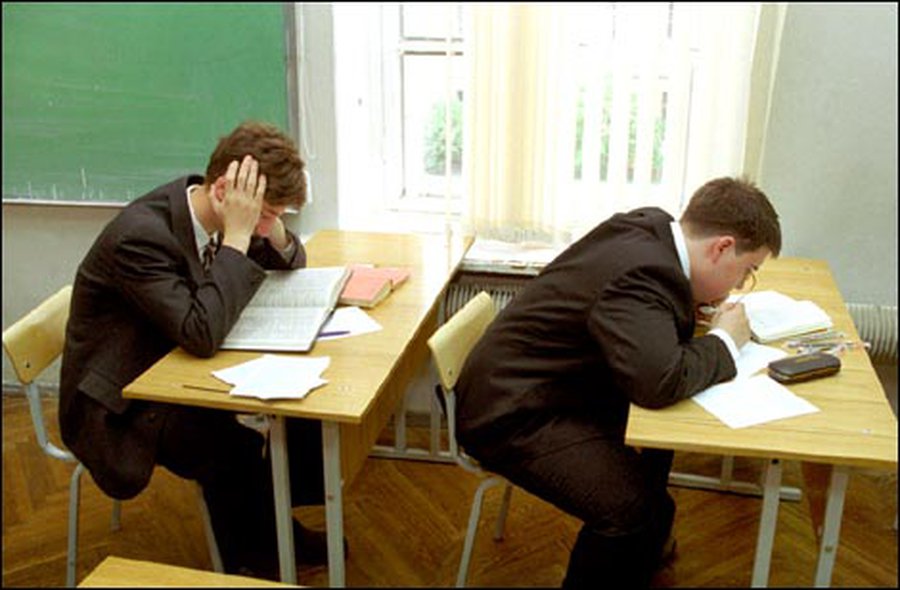 Экзамены, экзамены, экзамены… - В Висагинасе