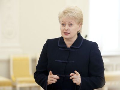 Грибаускайте прогнозирует вторую волну кризиса - Литва и страны Балтии