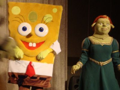 Ожившие мультяшки                                                                                                                                      - В Висагинасе