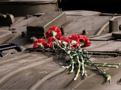 К Дню великой Победы
 - В Висагинасе