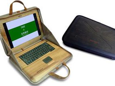 Fujitsu выпустила деревянный ноутбук для экологов и эстетов - IT новости