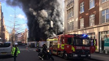 У штаб-квартиры Би-би-си в Лондоне произошел пожар