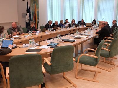 Шуклин и его команда покинули заседание Совета при обсуждении одного из вопросов (видео) - В Висагинасе