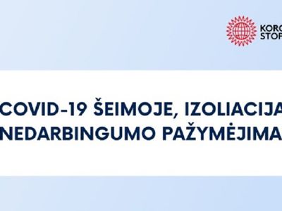 NVSC: jei COVID-19 liga susirgę nedelsdami neužpildys anketos, sąlytį turėjusių izoliavimas ir nedarbingumo išdavimas strigs - Visagine