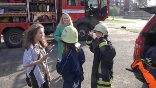 Kur vežti 5–8 klasių mokinius birželio 16-19 d.?