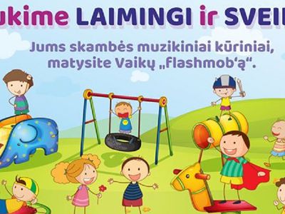 В День защиты детей – праздничная акция во всех уголках города - В Висагинасе