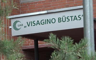 Informuoja UAB „Visagino būstas" - Visagine
