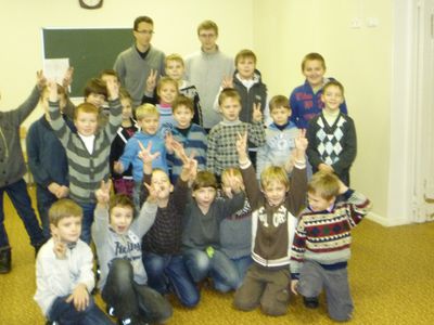 Состоялся школьный шахматный турнир - В Висагинасе