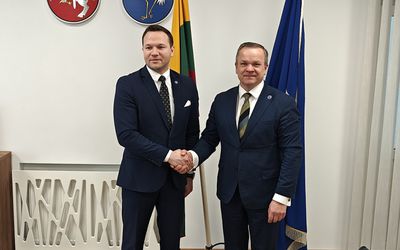 Министр экономики и инноваций Э.Грикшас: «Создание СЭЗ – лишь вопрос решения технических деталей» (видео) - В Висагинасе