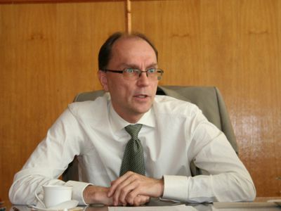  Жильвинас Юркшус видит хорошую перспективу для Висагинаса                                                                                             - В Висагинасе