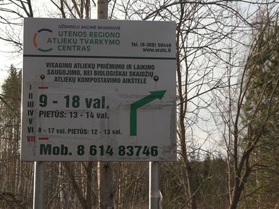 Предприятия смогут сдавать строительные отходы на новой площадке ЗАО «Spectrans» - В Висагинасе