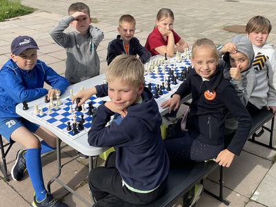 Шахматный фестиваль в Висагинасе - В Висагинасе