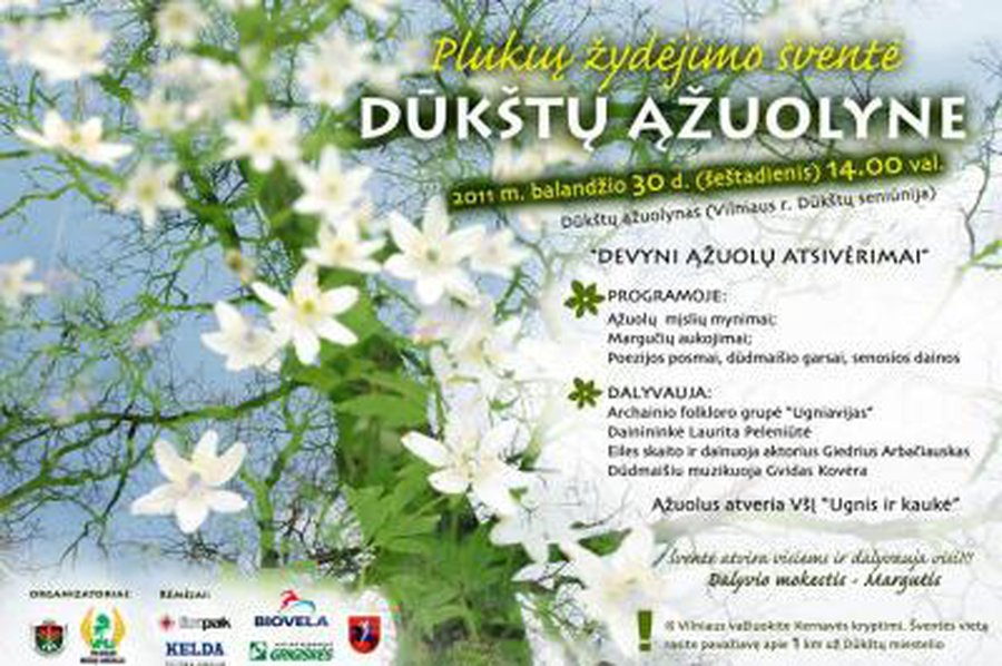 Plukių žydėjimo šventė - Lietuva ir Baltijos šalys