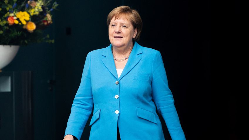 A. Merkel jau trečią kartą apėmė drebulys