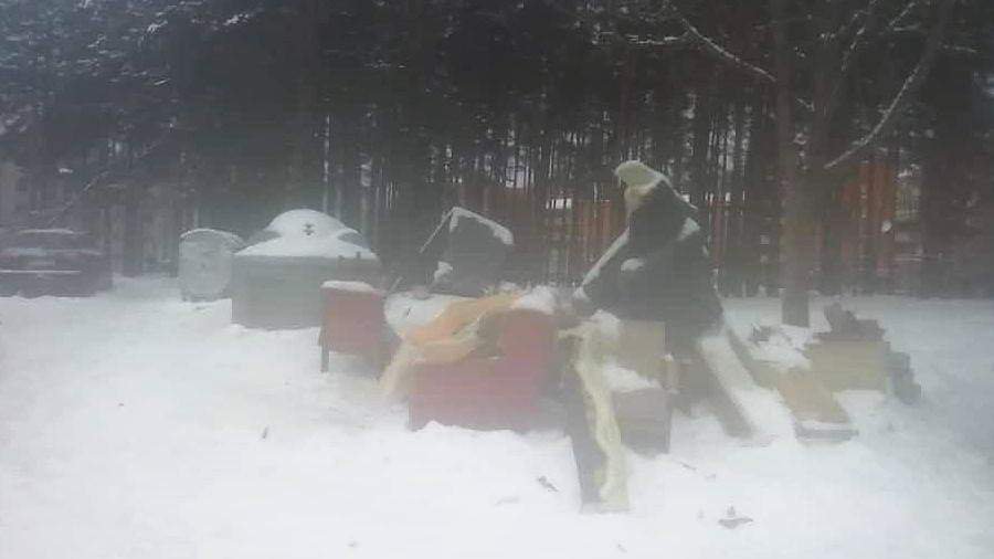 ГЛАЗ НАРОДА: Помойка нашего двора - В Висагинасе