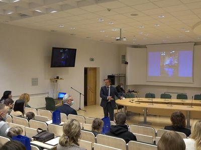 Чествование висагинцев, которые украшали наш город к Рождеству и Новому году (видео) - В Висагинасе