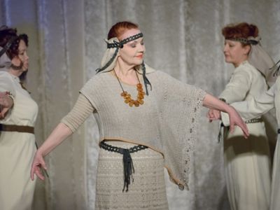 Под волшебные звуки арфы - В Висагинасе