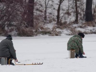 Atmintinė žvejams, kaip elgtis ant ledo - Visagine