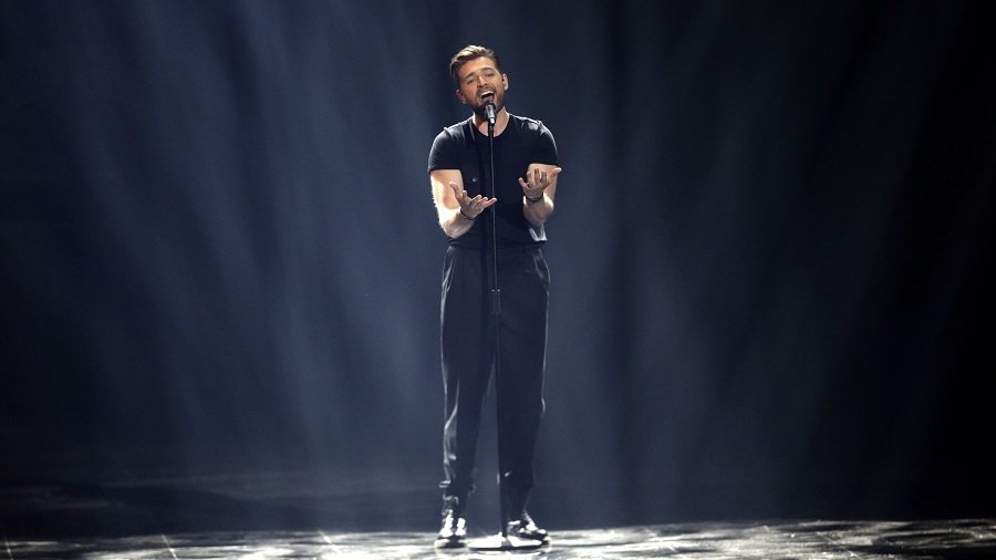 Представитель Литвы Юрий Векленко не попал в финал «Евровидения» - В Мире