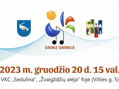 20 декабря в Висагинасе состоится отборочный тур конкурса «Dainų dainelės 2024» - Культурные и спортивные мероприятия