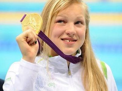 Лондон-2012: 15-летняя литовская пловчиха выиграла «золото» - Культурные и спортивные мероприятия