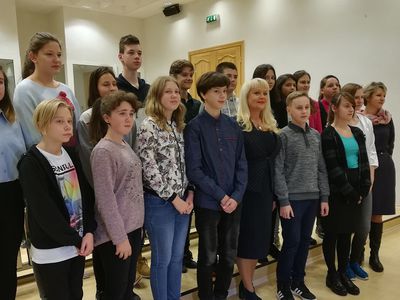 Мэр – школьникам: о работе местной власти и о своих университетах - В Висагинасе