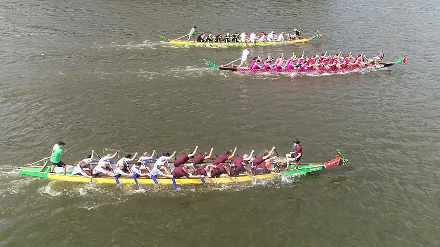 Уже скоро в Висагинасе - "Гонки на лодках-драконах" (видео) - Культурные и спортивные мероприятия