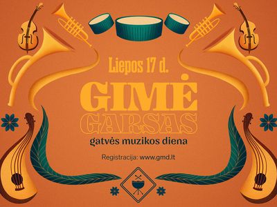 Регистрация на День уличной музыки началась! - В Висагинасе