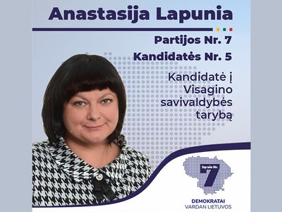 Кандидат демократов – Анастасия Лапуня - Выборы 2023