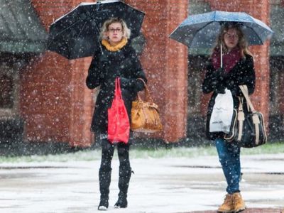 Синоптики прогнозируют мокрый снег - Литва и страны Балтии