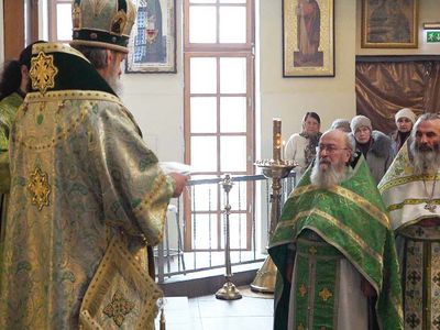 Митрополит Виленский и Литовский Иннокентий провел служение Божественной литургии в Висагинасе (видео) - В Висагинасе