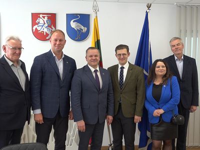Висагинское самоуправление посетил вице-министр энергетики Литовской Республики (видео) - В Висагинасе