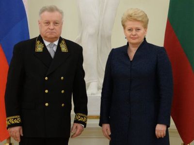 Президент приняла верительные грамоты посла России - Литва и страны Балтии