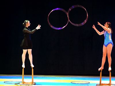 Праздник грации и отваги: в цирковой студии прошёл финал учебного года (видео) - В Висагинасе