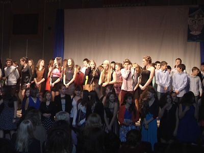 Двойной праздник в гимназии «Atgimimo»  - В Висагинасе