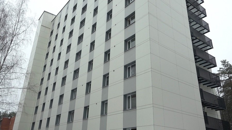 Общежитие по ул. Космосо, 28 в перспективе станет жилым домом (видео) - В Висагинасе