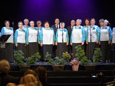 Висагинский хор «Мелодия»  отметил 25-летний юбилей (видео) - В Висагинасе