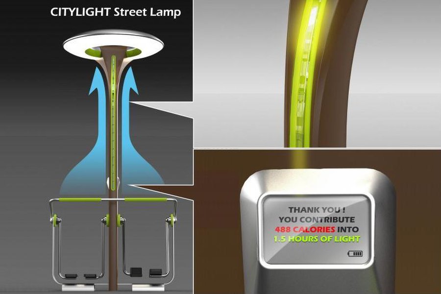 Уличные фонари нужно подключать к фитнес-центрам                                 - Наука и здоровье