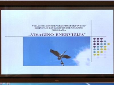 И снова на повестке дня «EnerVizija»
 - В Висагинасе