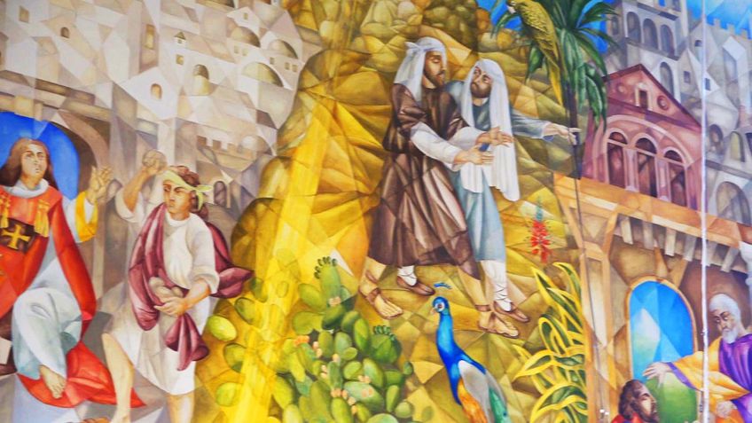 Отныне и костел святого Павла украшают фрески (видео)