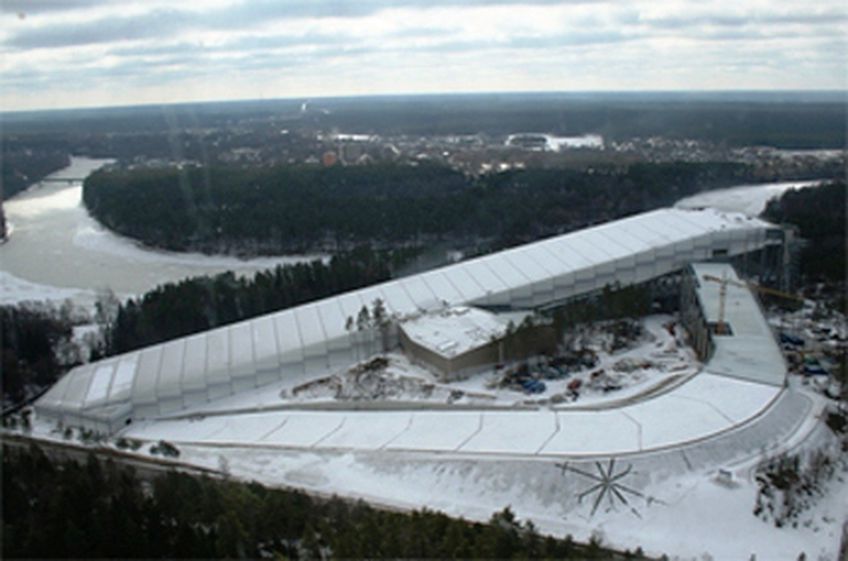 Где появится первый в Балтии крытый горнолыжный комплекс?                