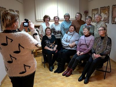 «Зимние фантазии», от которых тепло и радостно (видео) - В Висагинасе