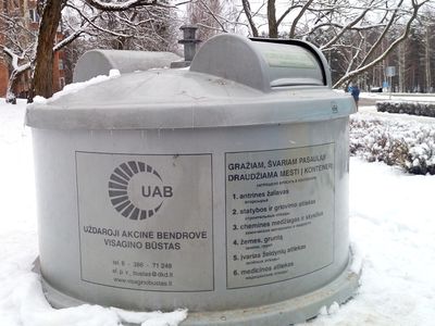 Счета на оплату пошлины за коммунальные отходы будут приходить 1 раз в год - В Висагинасе