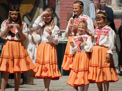 "Sekminės" – "зеленые святки" - В Висагинасе