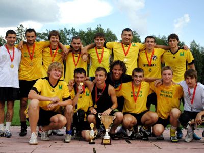 «Meikštų Dvaras» – победители «Visaginas Cup 2010» - В Висагинасе