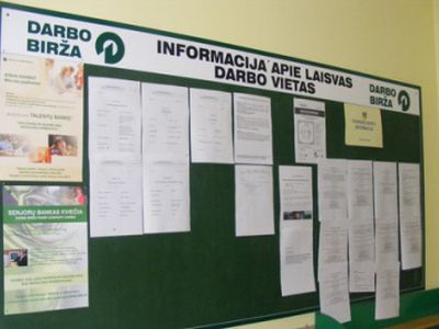 Visuomenė siūlė, kaip kovosi su nedarbu 
                 - Lietuva ir Baltijos šalys